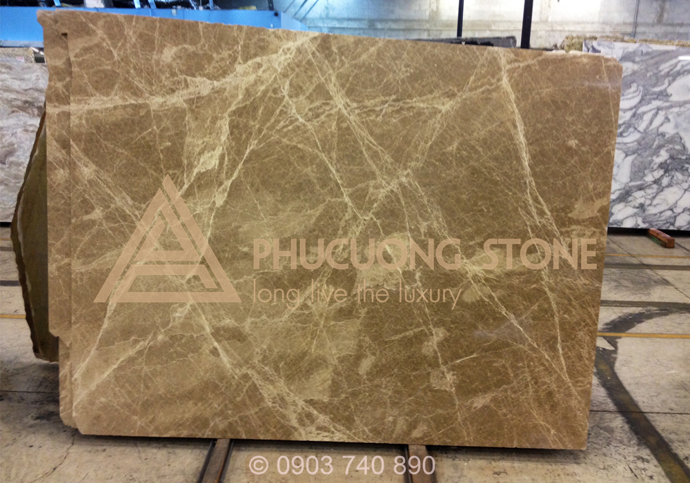 Crystal Light Emperador Slab